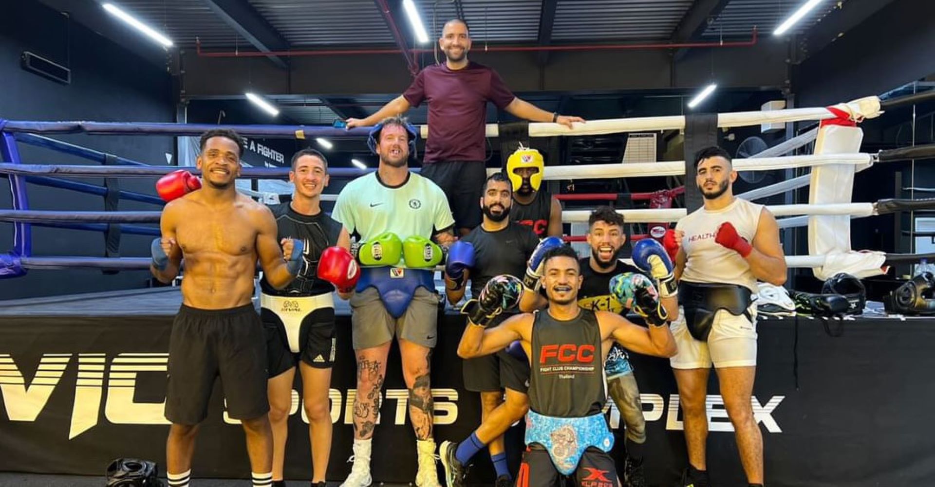 Part of the Team after a Sparring Session